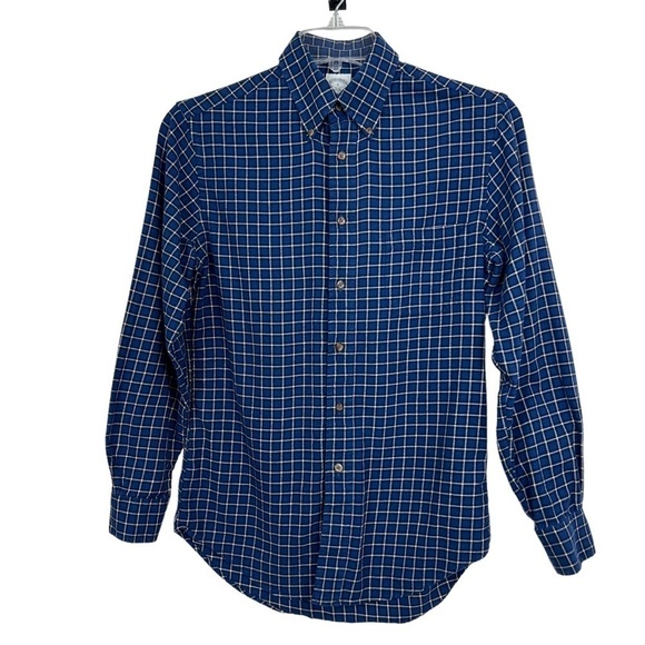 Brooks Brothers Men’s Casual Flannel Button Shirt Sz Small Multi Color LS - Picture 1 of 9